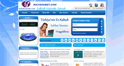 Desktop Screenshot of mavisohbet.com